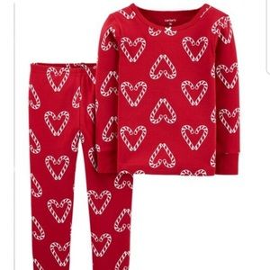 Toddler Candy Cane Pajamas - 2 piece